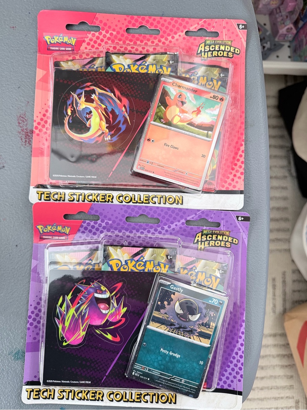 Pokemon Tech Sticker Collection Bundle of 2